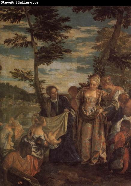 VERONESE (Paolo Caliari) Moses Saved from the Waters of the Nile